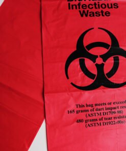 Alternative view of Hospital Waste red bag