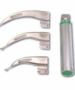 Laryngoscope Set – 3 Blade – Paediatric – Mac /Conventional
