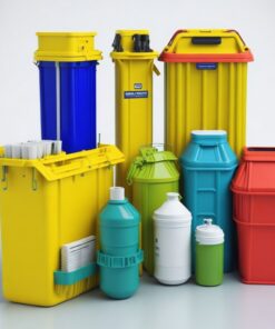 wall-mounted waste bins