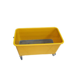360 litre black wheelie bin