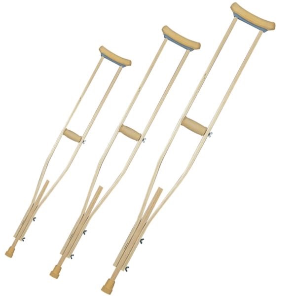 Wooden Underarm Crutch
