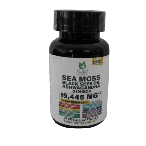 Sea Moss Allin1 supplement & Shilajit Gummies (60 veggie capsules/Gummies) - Image 3