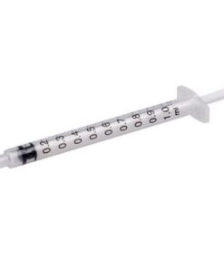 Alternative view of 1ml Syringe Sterile with Luer Slip Tip – 100 Syringes
