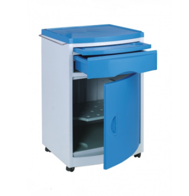 Bedside locker on castors D-2