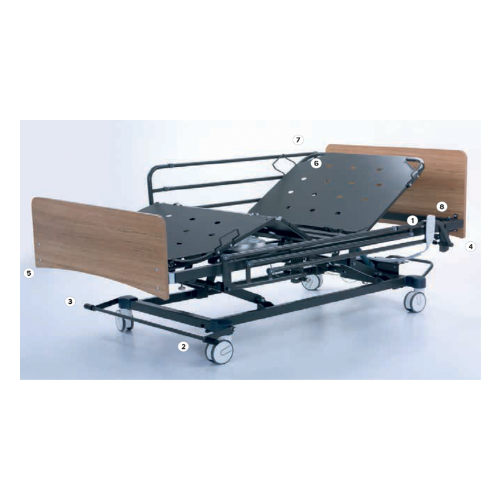 King-Size Bariatric Bed for Home Care