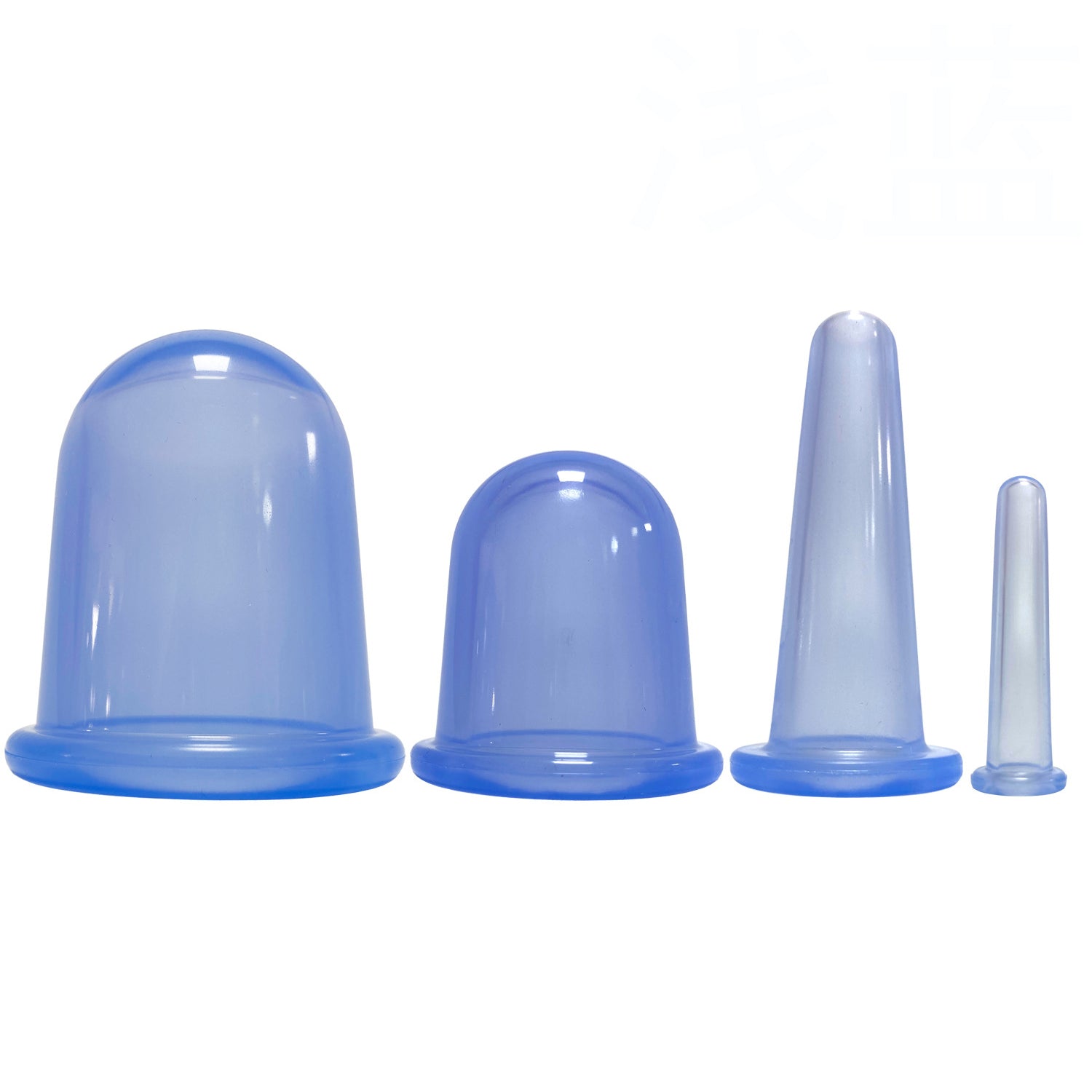 Silicone Cupping Set - 7pc BLUE - Image 2