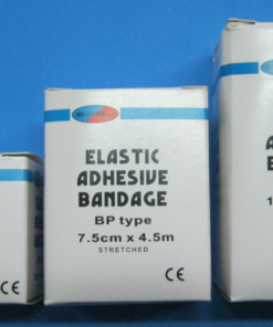 Bandage Adhesive Elastic - 50mmx4.5m HC White EAB Heavy Sports Bandage