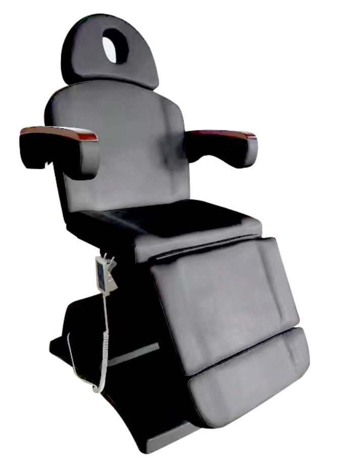 BEAUTY CHAIR ELECTRIC BLACK