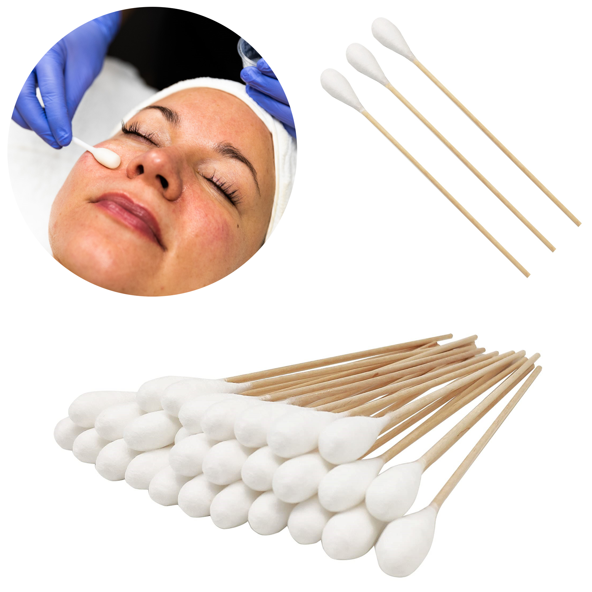 Jumbo Chemical Peel Swabs 100's