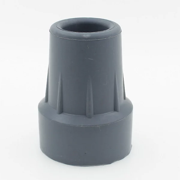 Crutch Elbow - Rubber Tip 19mm GREY