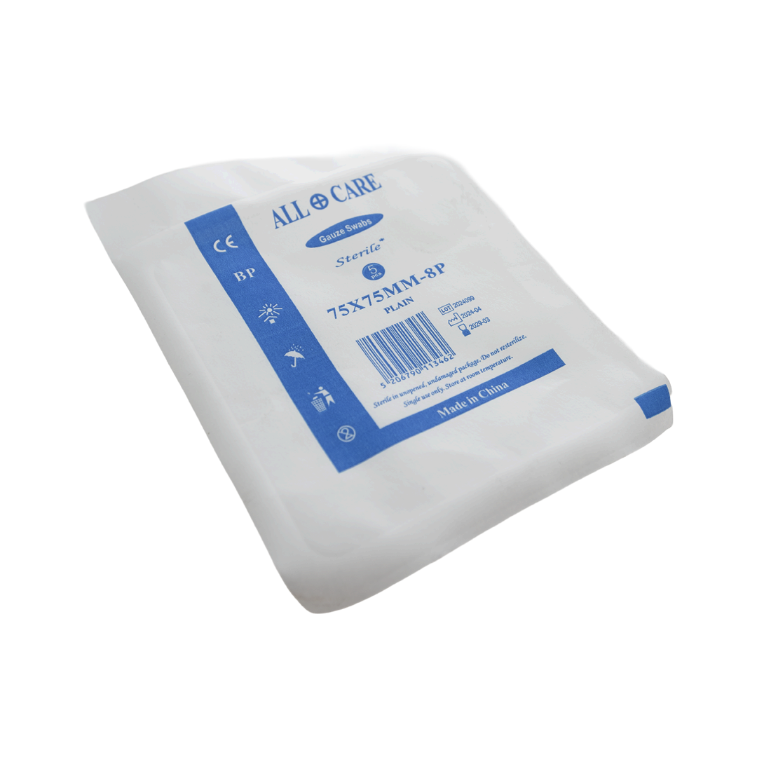 Gauze Swabs Sterile - 75x75mm (5���s) - Image 4