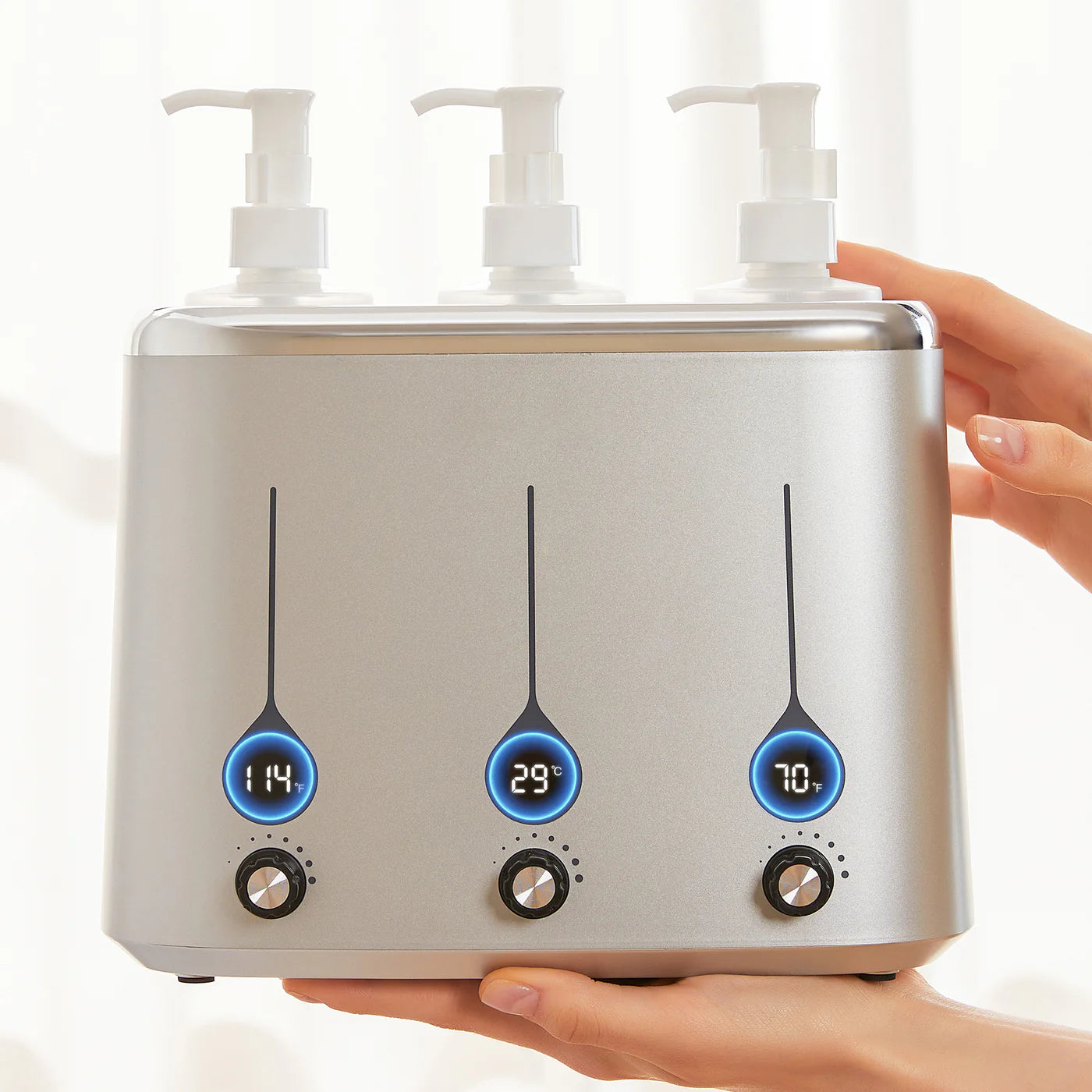 Master Triple Massage Oil / Lotion Warmer - Image 2