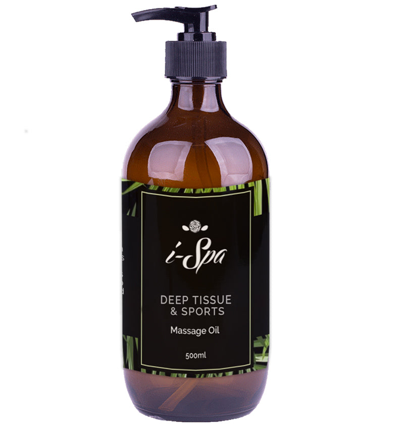 Deep tissue & sports Massage Oil - 500ml