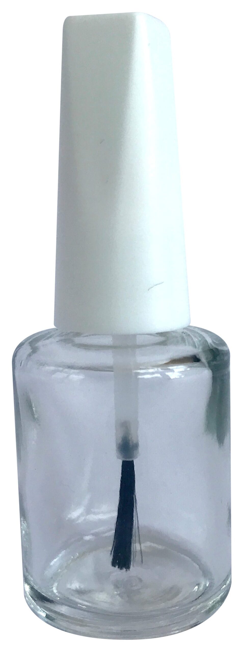 Nail polish bottle 10ml with white cap