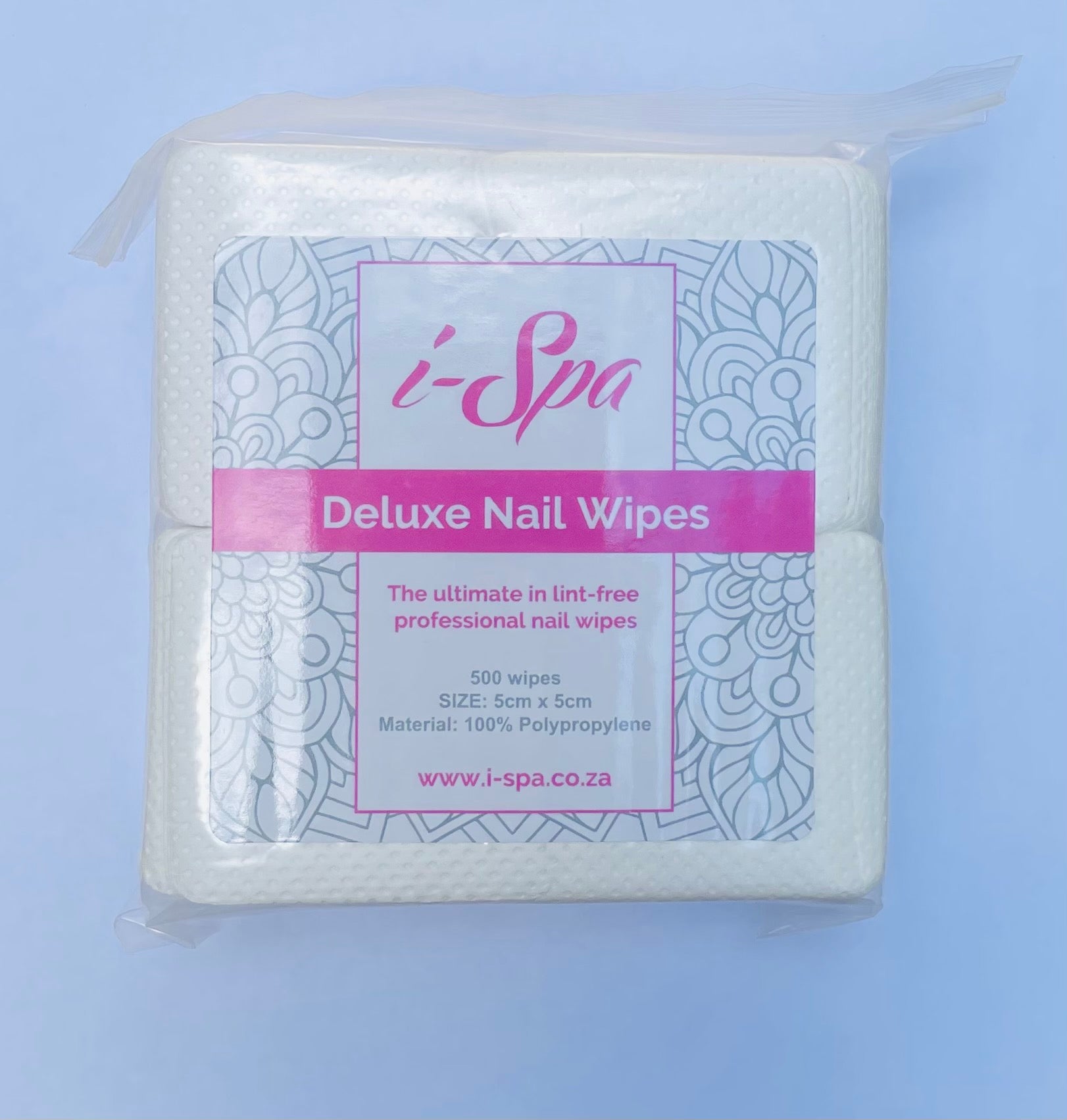 i-Spa deluxe nail wipes - 500pc - Image 2
